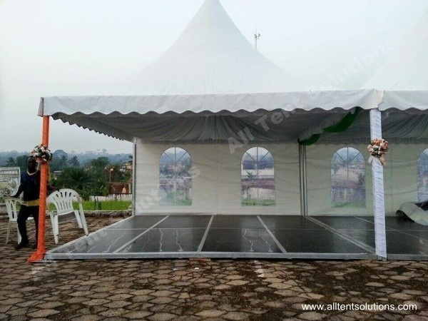 Gazebo Tent with Decoration Roof Liner for Sale