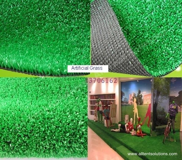 Artificial Grass in Green Color for Canopy