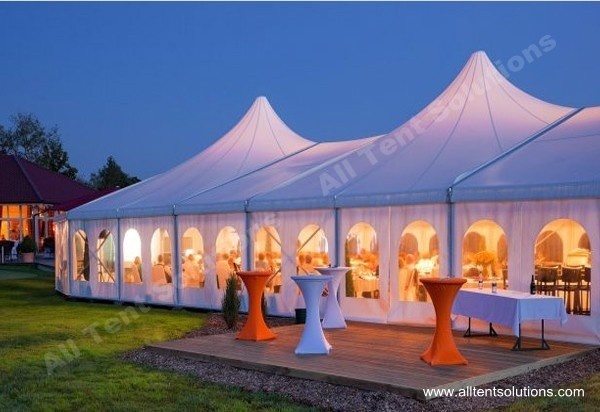 Marquee Tent with PVC Window Walls for Party