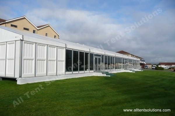 Hard-wall Event Tent with Glass Wall, ABS Wall and Glass Door