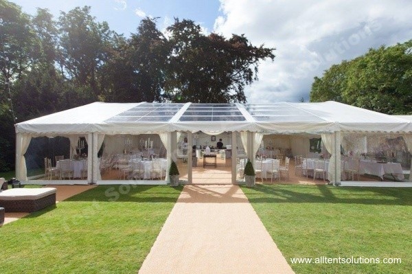 300 seats Clear Wedding Tent for Banquet Party 10x30m