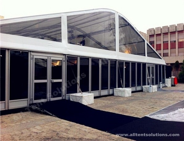 Heavy Duty Tent for Event Party With Glass Wall for Hire