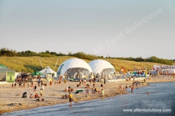 Fast Wind Speed Defend Quality Guarantee Geodesic Dome Tents