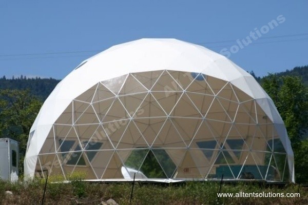 SGS ISO Approved Quality Transparent Geodesic Dome Tents