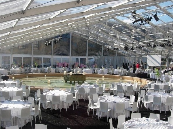 50m Outdoor Transparent Structure Banquet Event Tent