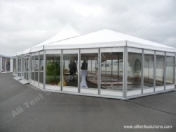 15m Width Mixed Tent with Multi-sided Bay and High Peak Bay