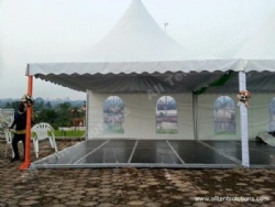 Gazebo Tent with Decoration Roof Liner for Sale