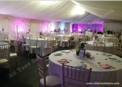 Customized Decorations for Wedding Marquee