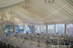 Customized Decorations for Wedding Marquee