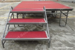 Portable Stage Platform for Event Tent