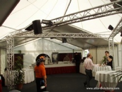 Portable Stage and Aluminium Truss for Marquee