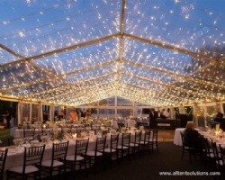 Outdoor Wedding Marquee Tent, Wedding Tent, Clear PVC Roof Tent