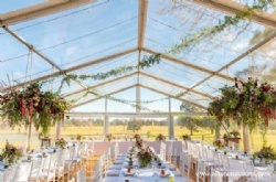 Outdoor Wedding Marquee Tent, Wedding Tent, Clear PVC Roof Tent