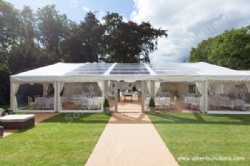 Outdoor Wedding Marquee Tent, Wedding Tent, Clear PVC Roof Tent