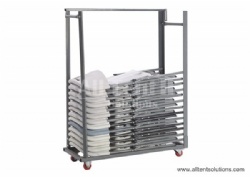 Trolley for Carrying Table,Chair and Dishware