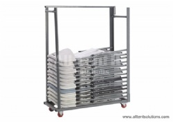 Trolley for Carrying Table,Chair and Dishware