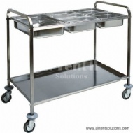 Trolley for Carrying Table,Chair and Dishware