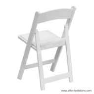 White Foldable Wimbledon Chair