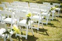 White Foldable Wimbledon Chair