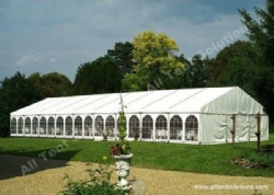 Romantic Wedding Tents With Full Beautiful Decorations and Furniture