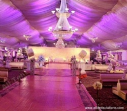 20M Width Full Line Decorated Wedding Tent with Aluminum Alloy