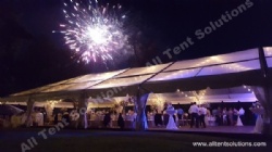 Water Repellent PVC Fabric Cover Aluminum Frame Luxury Party Tent
