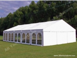 Temporary Party Canopy Tent UV Resistant Flame Retardant 10X30m