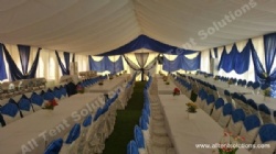 Temporary Party Canopy Tent UV Resistant Flame Retardant 10X30m