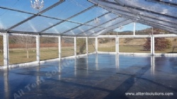 10mx24m Clear Event Tent for 200 people with Transparent PVC Roof