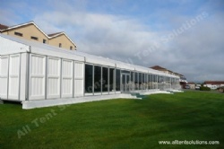 Hard-wall Event Tent with Glass Wall, ABS Wall and Glass Door