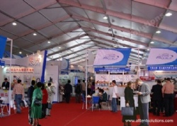 Large Exhibition Tent for Trade Show and Fair with White PVC