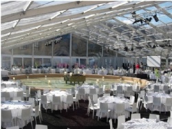 50m Outdoor Transparent Structure Banquet Event Tent